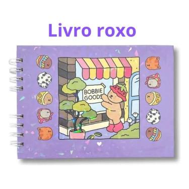 Imagem de Livro De Colorir Boob Goods Desenhos Variados com Capa Holografica . -