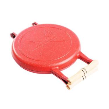 Imagem de Gourmet Grill Panela Dupla - La Chef, Vermelho