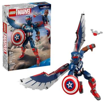 Imagem de LEGO Marvel Figura de Construção do Novo Capitão América 76296