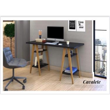 Imagem de Mesa de estudo cavalete - LRF MOVEIS, OFF WHITE