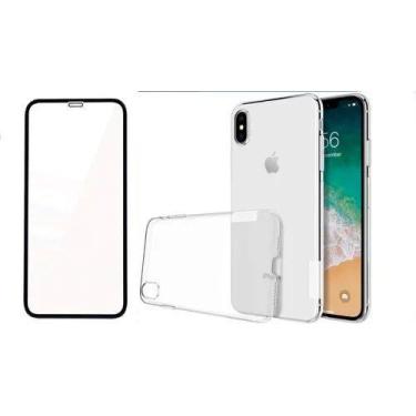 Imagem de Capinha Capa + Película 3d / 5d Para iPhone X Xs Xr Xs Max - Universo