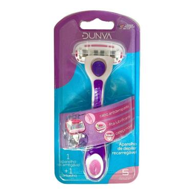 Imagem de Aparelho de Depilar Recarregável Feminino Dunya + 1 Cartucho