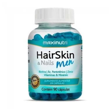 Imagem de Hair Skin e Nails Men (90 caps) - Padrão: Único - MaxiNutri