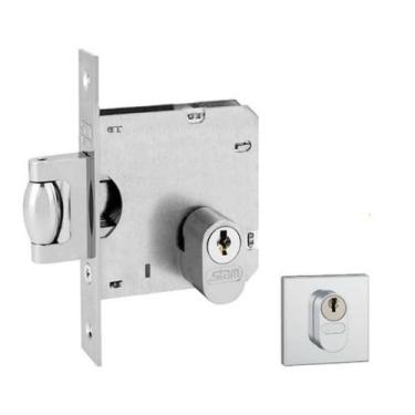 Imagem de Fechadura Stam Pivotante 1005 Ext Crom/Ros Quad