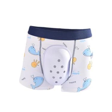 Imagem de harayaa Cuecas para Circuncisão Reduzem o Atrito, Proteção Confortável e Macia de Algodão, Proteção Após Corte do Prepúcio para Crianças, Tamanho 160