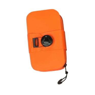 Imagem de Colaxi Bolsa de selim para bicicleta 0,5L, bolsa pequena para bicicleta, portátil para mountain bikes de estrada, à prova d'água, mochila para selim de, Laranja