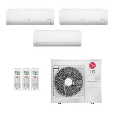 Imagem de Ar-Condicionado Multi Split Inverter LG 30.000 (1x Evap HW 9.000 + 1x 