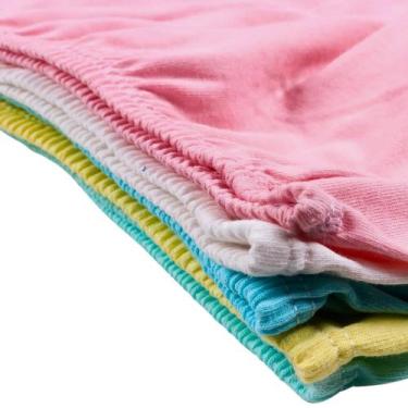 Imagem de Kit 5 Calçolas Calcinha Conforto Algodão Adulto Senhora Lisa - Sol Mag