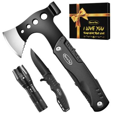 Imagem de RoverTac Conjunto de ferramentas "I Love You" para presente, machado multiferramentas