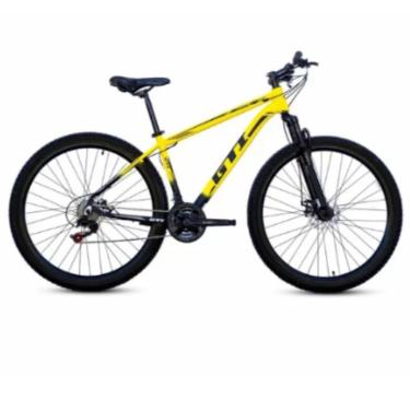 Imagem de Bicicleta Aro 29 Mtb Gti Roma 24V Index  Alumínio Freio a Disco Suspensão Dianteira 80mm-Unissex