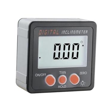 Imagem de Stgfyxgs Nível Digital E Caixa de ângulo com Visor, Medidor, Inclinômetro, Transferidor com Base para Construção de Serra de Mesa