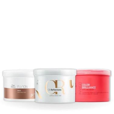 Imagem de Wella Cronograma Fusion 500ml + Brilliance 500ml + Oil 500ml - Wella p