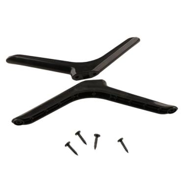 Imagem de Generic 2Pcs TV Stand Base Legs TV Legs Televisores Portáteis Suporte Antiderrapante, 19cmx5cmx1.6cm