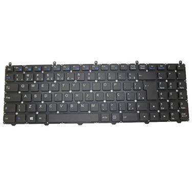 Imagem de Teclado portátil para Gigabyte P15F P15F R5 P15F V2 P15F V3 P15F V5 P15F V7 Q2546N Q2556N Q2556N V2 Q25N V5 Brasil BR sem moldura
