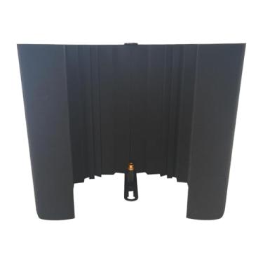 Imagem de JWQFBC Escudo de Isolamento de Microfone, Isolamento Acústico, Espuma de Amortecimento de Som de Microfone Fácil de Instalar, Placa de Espuma de Microfone Pa, Somente Painel de Espuma