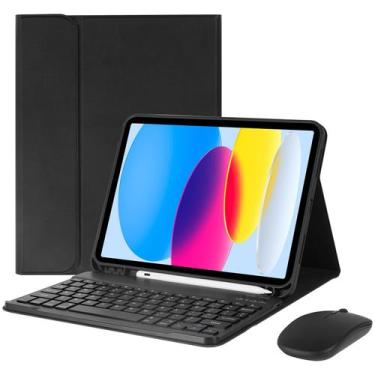 Imagem de Capa de teclado Nsyee para iPad de 10ª geração 10,9/11 polegadas 2022/