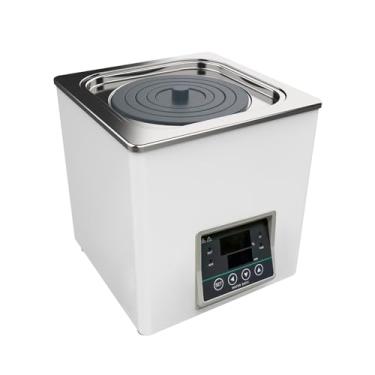 Imagem de Lab Water Bath Digital WB100-1 Thermostatic Heater Electric Heating Devices Stainless Steel Liner 3L Capacity 1 Selectable Opening for Laboratory Experiment 110V/60 Hz_AB