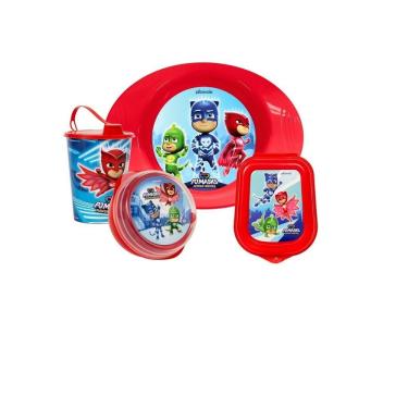 Imagem de Kit Lanche Pj Masks 4 Itens