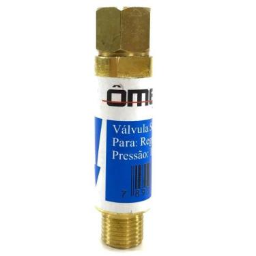 Imagem de Válvula Corta Chama Oxigênio Regulador RO - Ômega