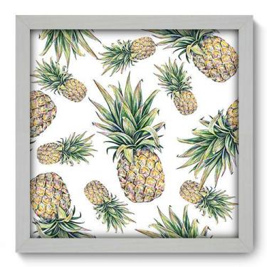 Imagem de Quadro Decorativo - Abacaxi - 33cm x 33cm - 221qdcb - Allodi