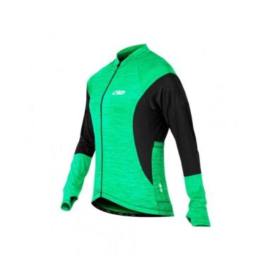 Imagem de Camisa De Ciclismo Feminina Manga Longa Blend Verde P Sol-Feminino