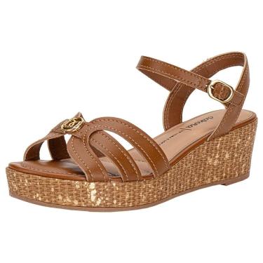 Imagem de Sandália Feminina Anabela Dakota Y9811