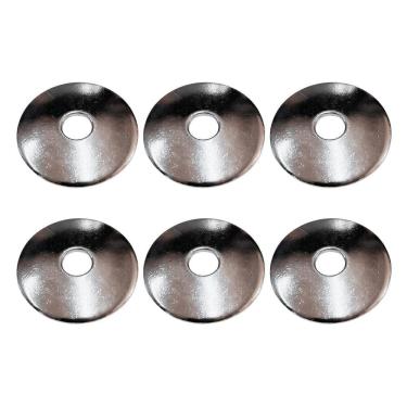 Imagem de Kit 6 Arruela Cônica Aço Suporte De Prato Bateria Ta015