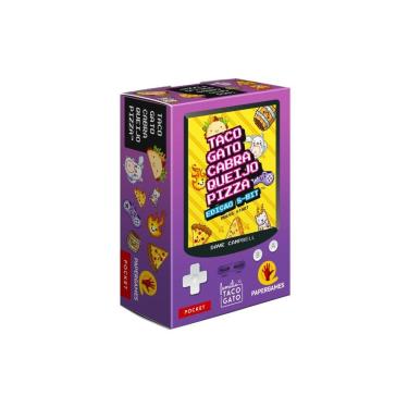 Imagem de Taco Gato Cabra Queijo Pizza: Edição 8-Bit (Família Taco Gato) Jogo de Cartas Papergames