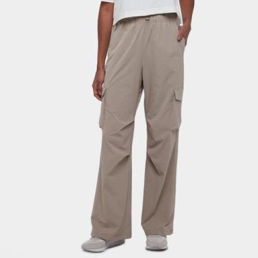 Imagem de Calça Cargo New Balance Feminina, Bege, G