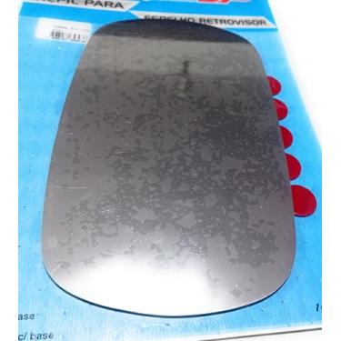 Imagem de Lente Vidro Espelho Metalizado Retrovisor Fiat Doblo 2001 A 2020 Lado Direito, Ou Esquerdo