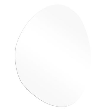 Imagem de Espelho Multiuso Lapidado Pendurador Led Amarelo 52X38Cm