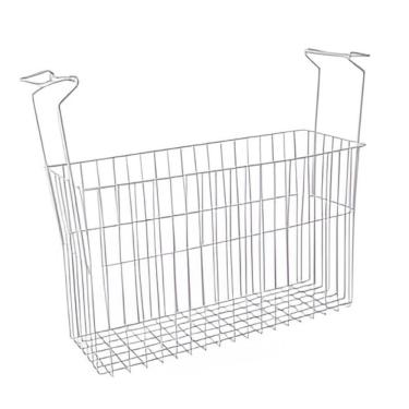 Imagem de Cesto Aramado Menor Branco Ghde 48,5X30,5x13,5cm - Gelopar