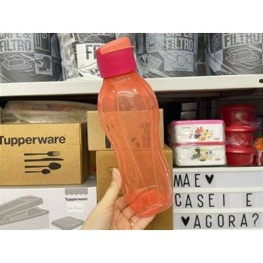 Imagem de Garrafa Eco Tupper Plus 1 Litro Cor Salmão - Tupperware