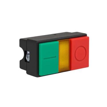 Imagem de Botão Pulsador Duplo Luminoso Steck SLPDL Max Botton