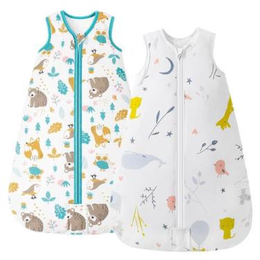 Imagem de Saco de dormir para bebês Mosebears, pacote com 2, 2,5 pinças, algodão