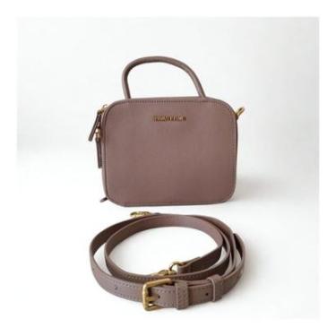 Imagem de Bolsa baú pequena Pavão de Ouro PRIME-Feminino