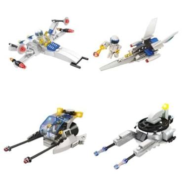 Imagem de Nave E Astronauta Brinquedo Blocos De Montar Missão Espacial (Gemini 3)