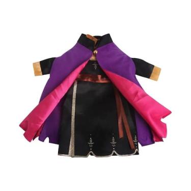 Imagem de Boneca Reborn De 43 Cm Elsa Vestido Azul 18 Polegadas Fantasia De Rain