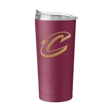 Imagem de FANMATS Copo de aço inoxidável NBA Cleveland Cavaliers de 590 ml – Acabamento em pó durável – Serve na maioria dos porta-copos, oficialmente licenciado pela NBA – Mantém bebidas quentes e frias