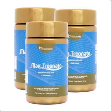 Imagem de Kit 360 cápsulas Mag Treonato Concentrado Original (Kit 3 und)