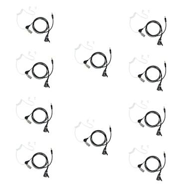 Imagem de BVMAG Fone De Ouvido Walkie Talkie Com Microfone Ptt 1 Pino Tubo Acústico Oculto Para Cxt195 Cx112 Px650 Cx112 Acxt1035R Acxt145 Acxt545 Rx385 Rx685 Rádio Bidirecional 10 Unidades