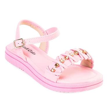 Imagem de Sandália Rasteira Pink Cats Infantil Pc22-v3091