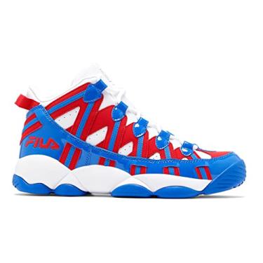 Imagem de Fila Men's Stackhouse-Spaghetti Sneakers White/Red/Prince Blue, 11.5 US
