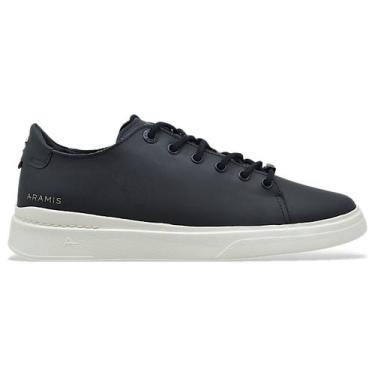Imagem de Tenis Aramis Masculino Journey John Couro Casual Macio, Preto, 41