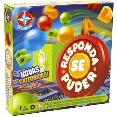 Imagem de Jogo De Tabuleiro Responda Se Puder Estrela