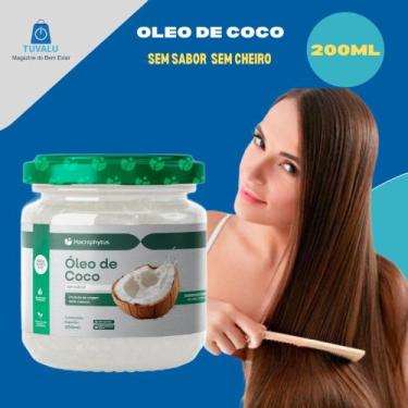 Imagem de Óleo de coco não saborizado macrophytus 500ml, 200ml