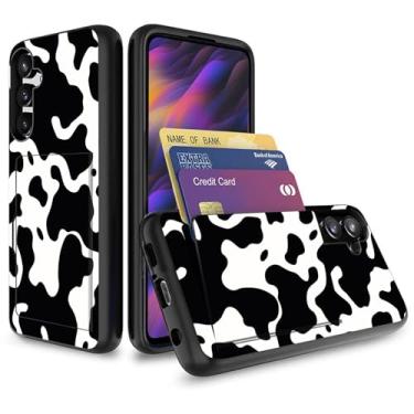Imagem de Vobber Capa para Galaxy A16 5G, capa tipo carteira com compartimento oculto para cartão, TPU à prova de choque e policarbonato capa protetora de camada dupla para Samsung Galaxy A16 5G 6,7 polegadas