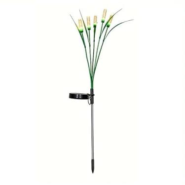 Imagem de Luminaria Solar Luz Luzes de Natal Solar De Fada Para Gramado Decoração e Enfeite para Jardim de Paisagem A Prova D'áGua, Requintado e Esteticamente Agradável(1 PÇ)