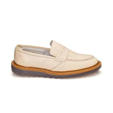 Imagem de Sapato Social Mocassim Masculino Tratorado Loafer Couro-Masculino