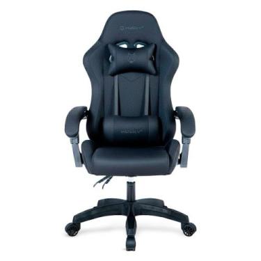 Imagem de Cadeira Gamer Husky Storm 100, Até 120kg, Almofadas, Reclinável 135º, 